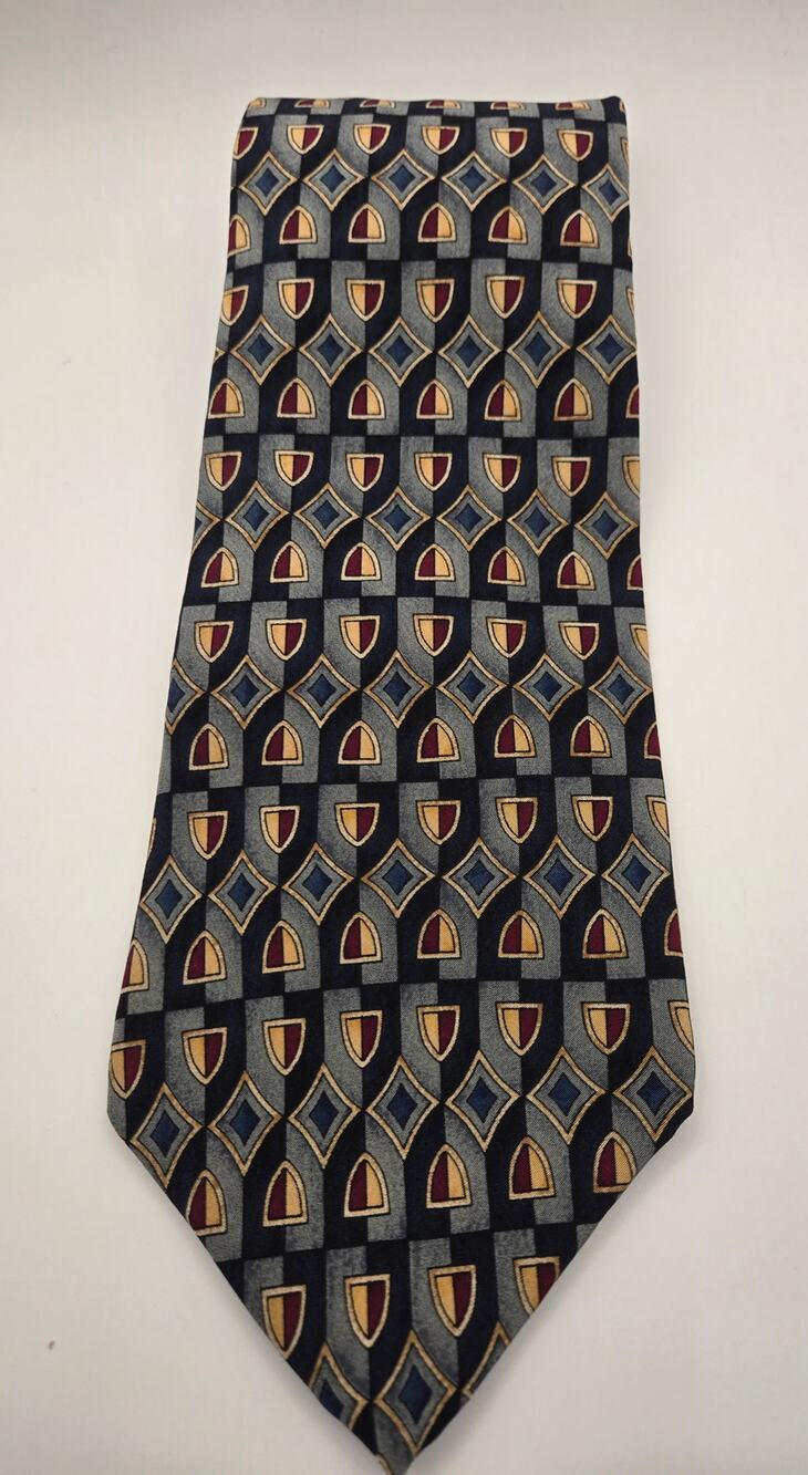UNICEF geometric tie